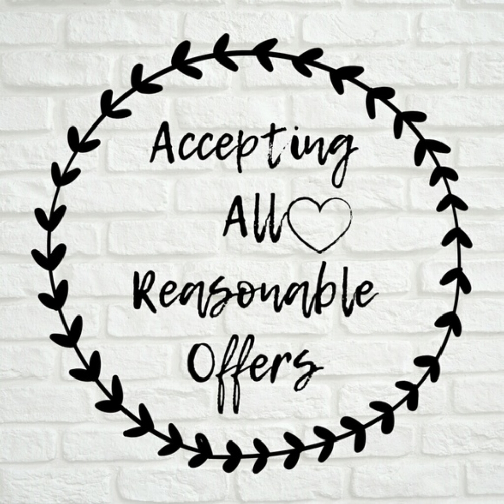 Reasonable Offers Accepted